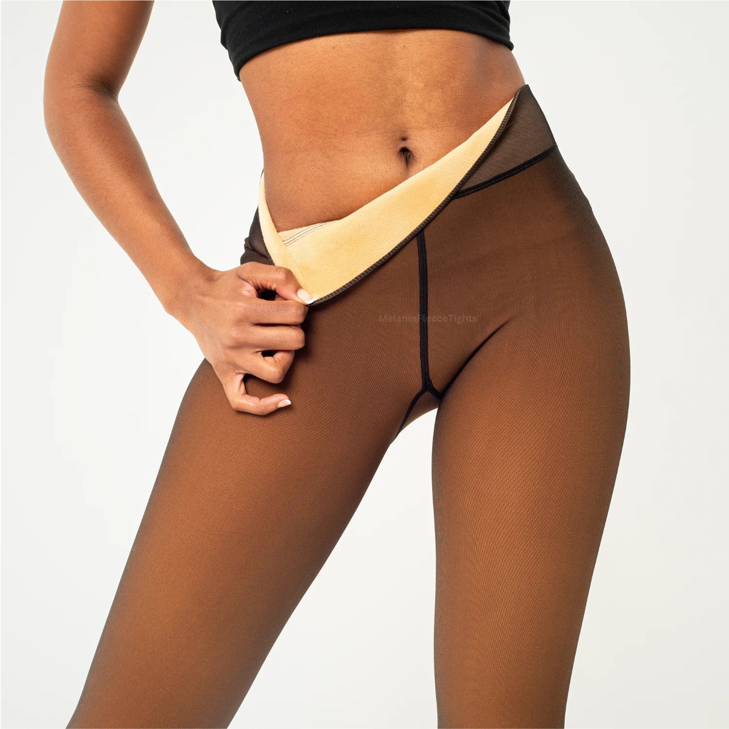 Auralin™ WinterSoft Fleece-Lined Pantyhose (220g/300g)